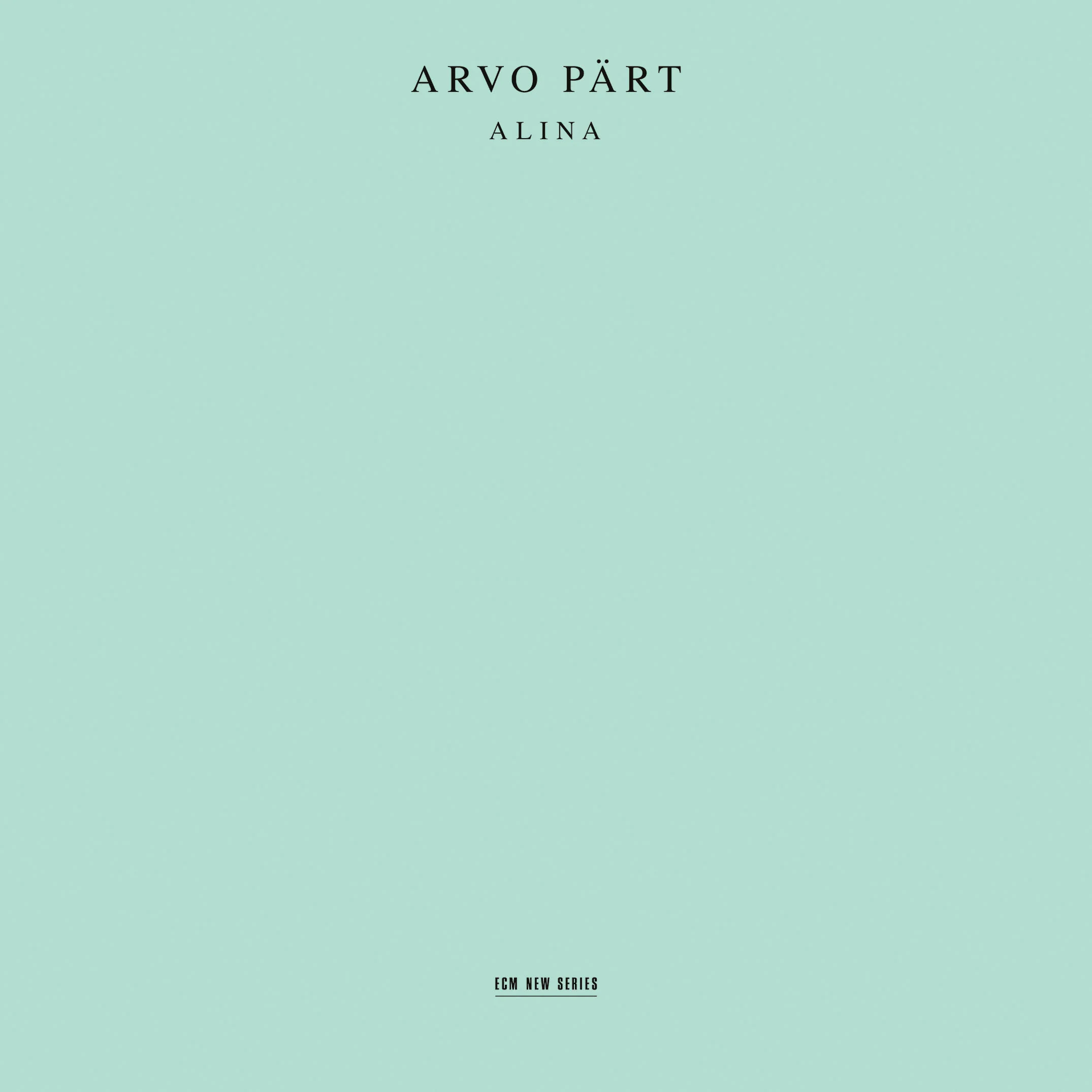 Arvo Pärt: Alina
