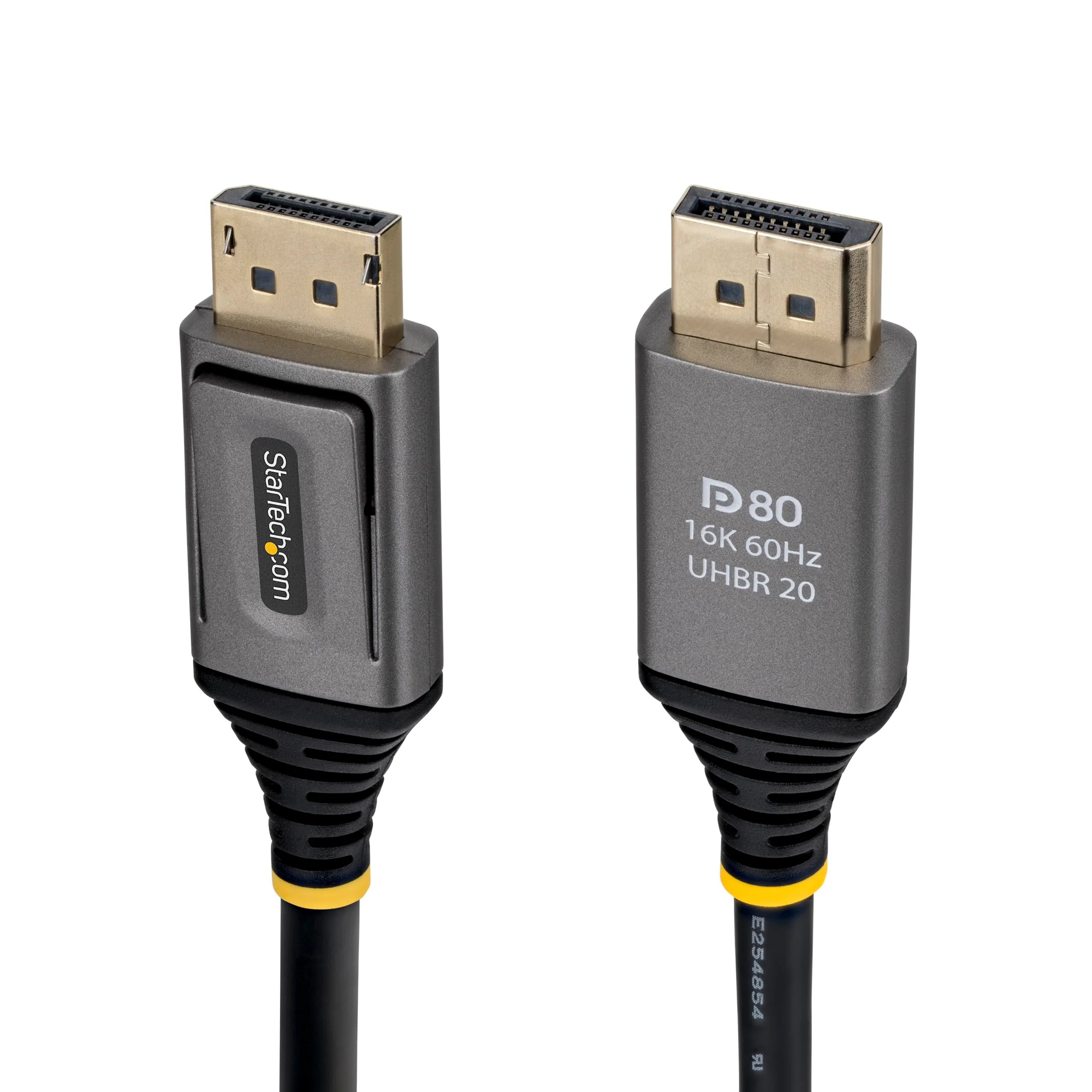 StarTech Cavo DisplayPort 2.1 da 1,5 m, certificato VESA DP80, 10K/8K 60Hz non compresso, 16K 60Hz / 8K 240Hz con DSC 1.2a, cavo monitor DP 2.1