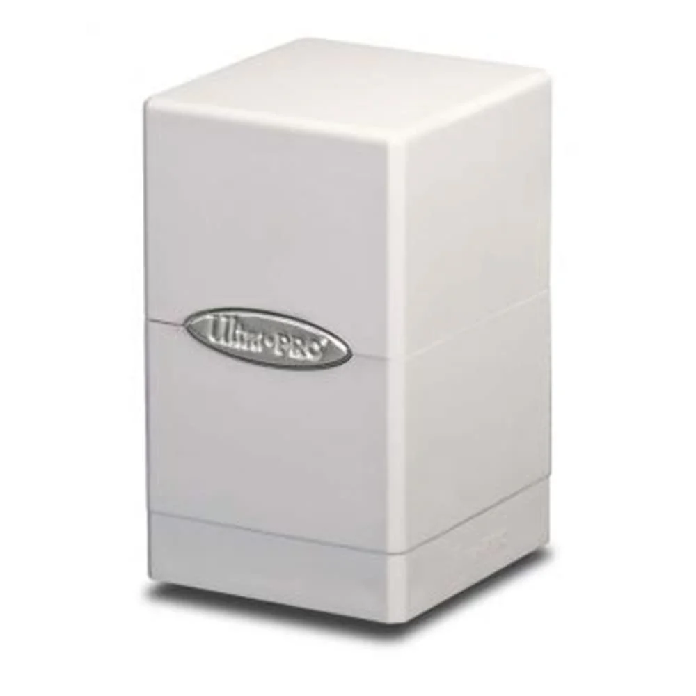 Ultra Pro White Satin Tower Deck Boxes 1 Pack - Image 3