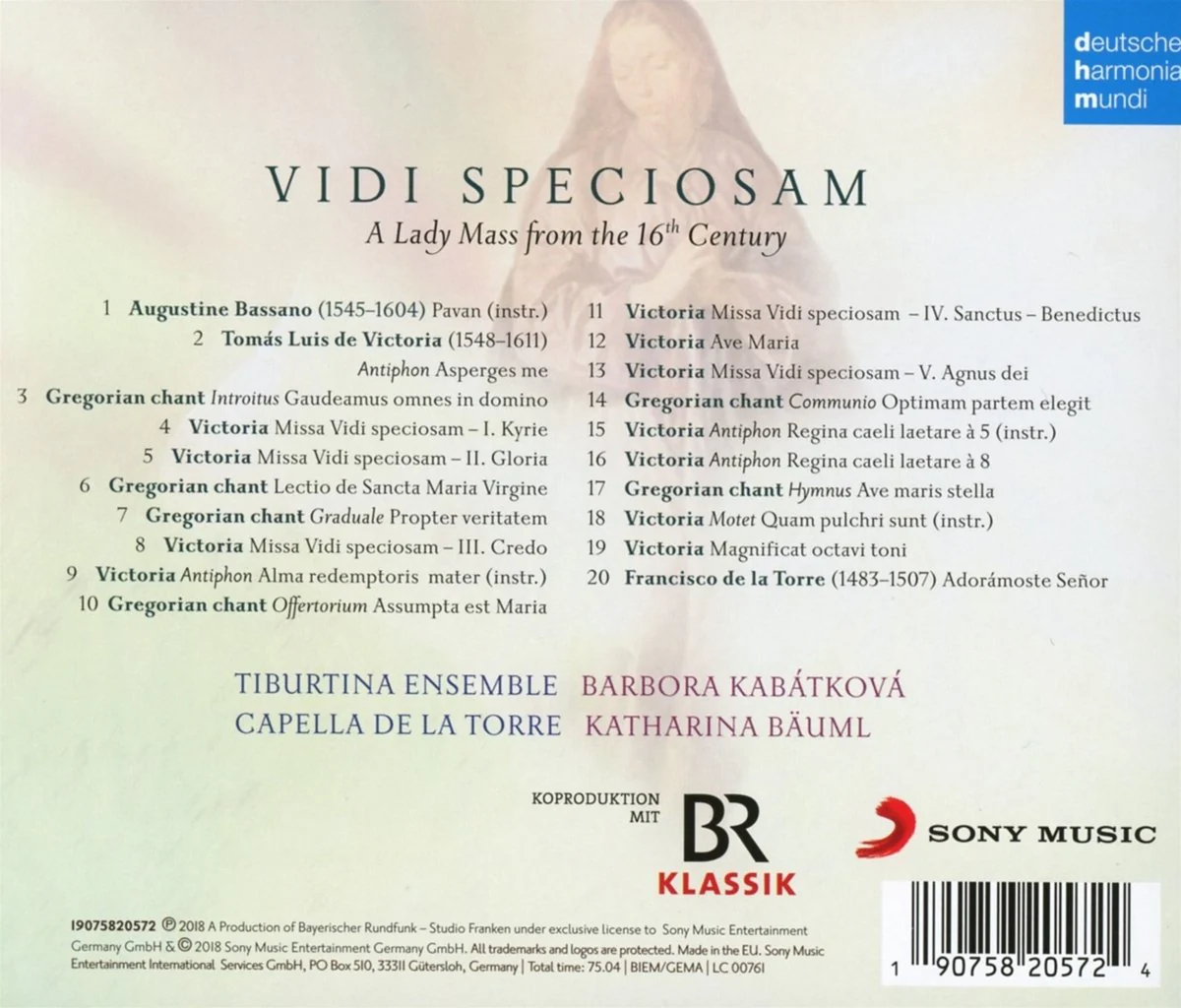 VIDI SPECIOSAM-A LADY MASS FROM THE 16TH CENTURY - Image 3