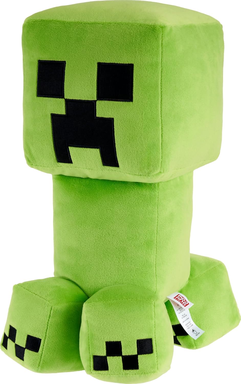 Mattel Minecraft Creeper Jumbo Plush Figure, Large 16-inch Soft Doll with Pixelated Design Inspired by the Video Game, HWD75 - Image 5