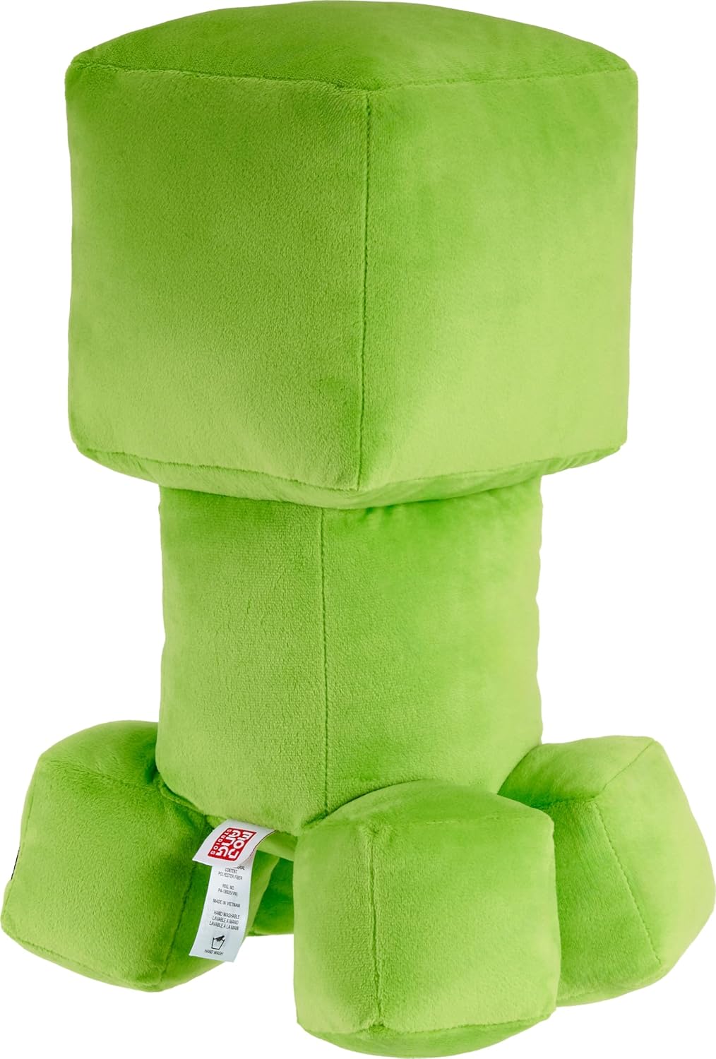 Mattel Minecraft Creeper Jumbo Plush Figure, Large 16-inch Soft Doll with Pixelated Design Inspired by the Video Game, HWD75 - Image 6