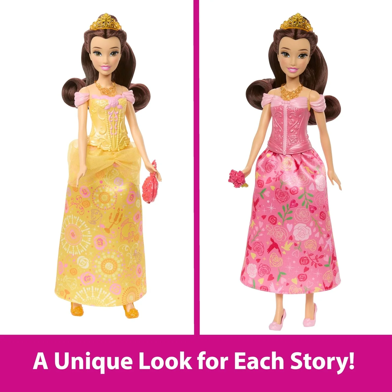 Disney Princess - Storytelling Belle Doll (Jfj82) - Image 2