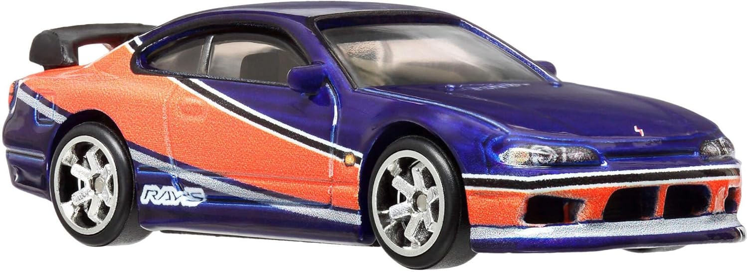 Hot Wheels Toy Cars, Premium Fast & Furious Tokyo Drift Bundle, 5 1:64 Scale Die-Cast Vehicles from the Fast Movie in Collectable Packaging - Image 4