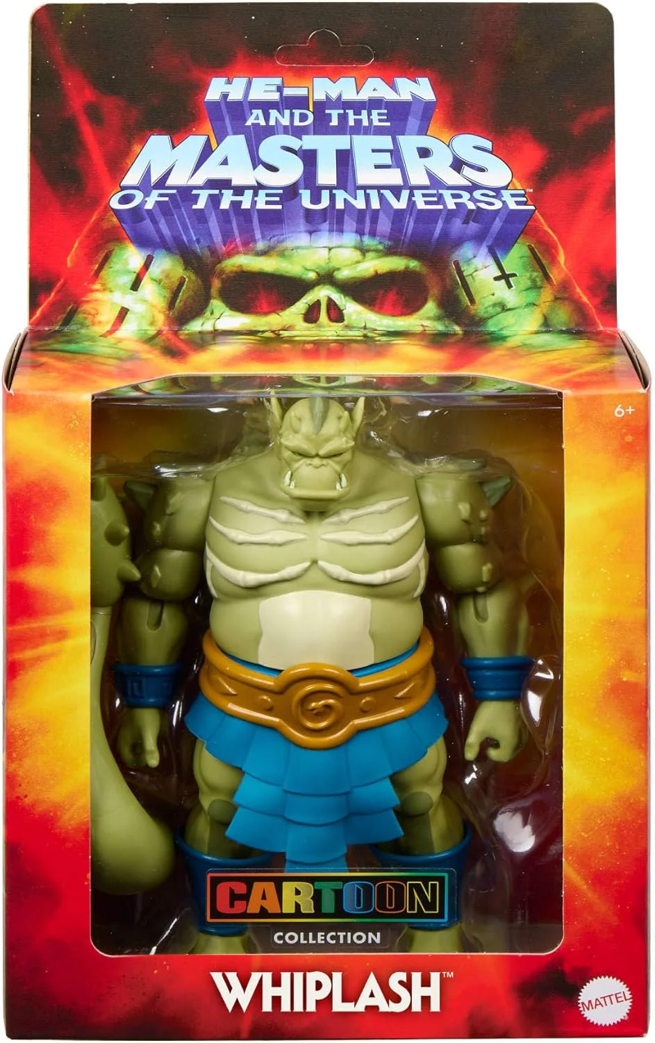 Masters of the Universe Origins Action Figure Deluxe Whiplash 200X Cartoon Collection, 5.5-inch 1980s TV Evil Tailed Warrior, Detailed Design, JHK13 - Image 5
