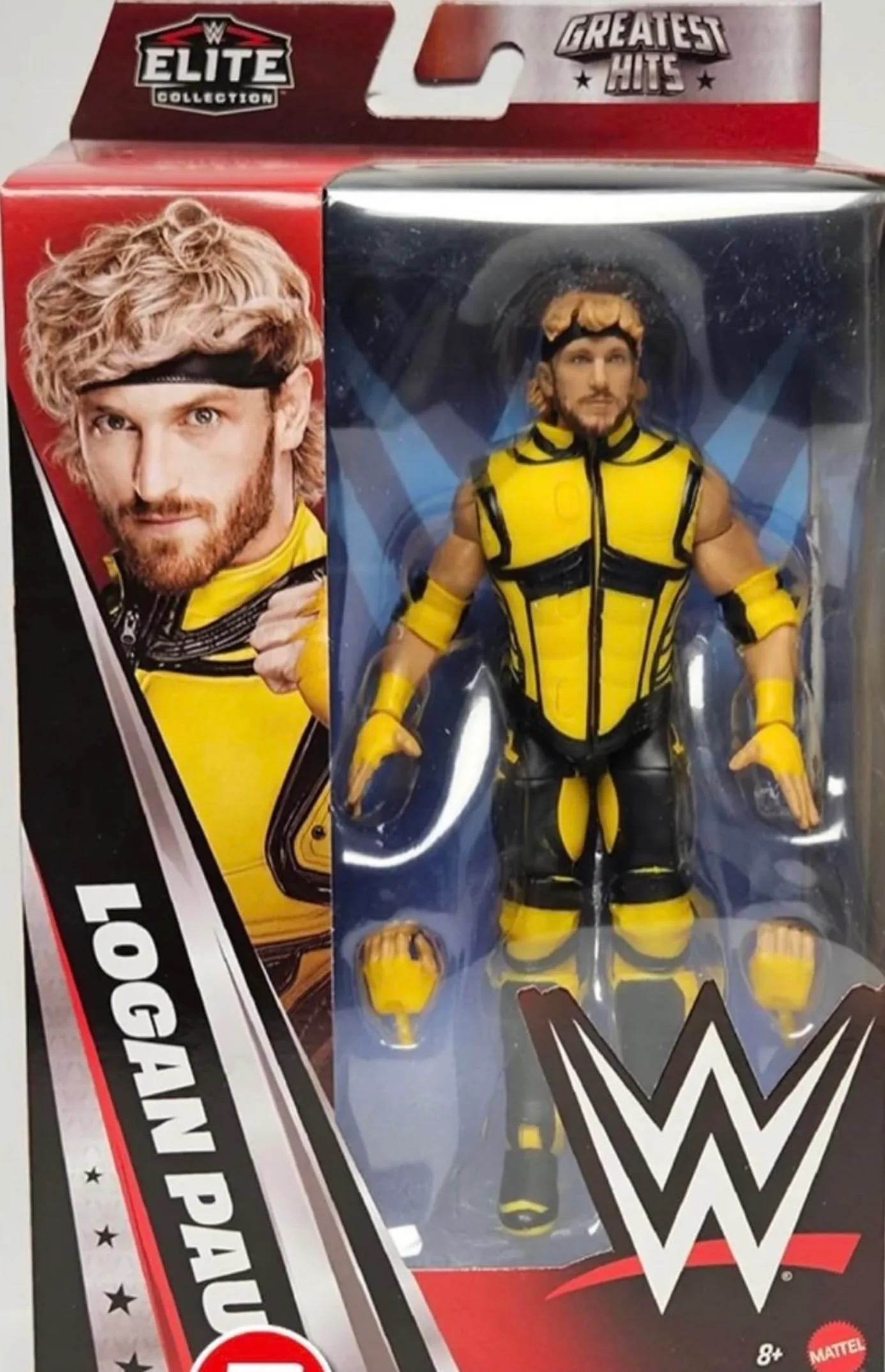 WWE Logan Paul Mattel Elite Collection Greatest Hits Series 11 Wrestling Action Figure Toy Wrestler