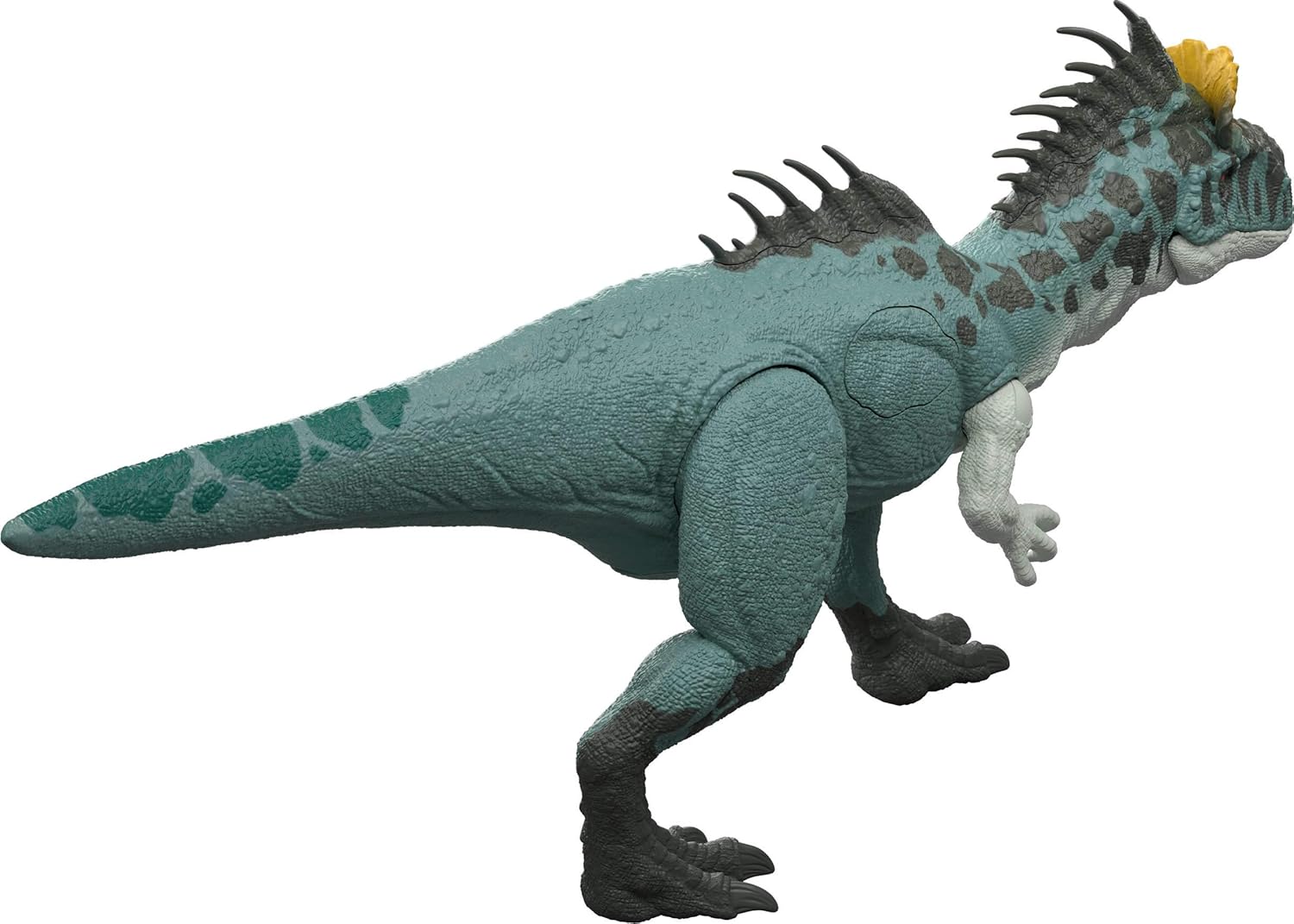 Mattel Jurassic World Wild Roar Crylophosaurus Dinosaur Action Figure Toy, Attack & Lights & Roar Sound, Scan Code for Digital Play, JKL80 - Image 2