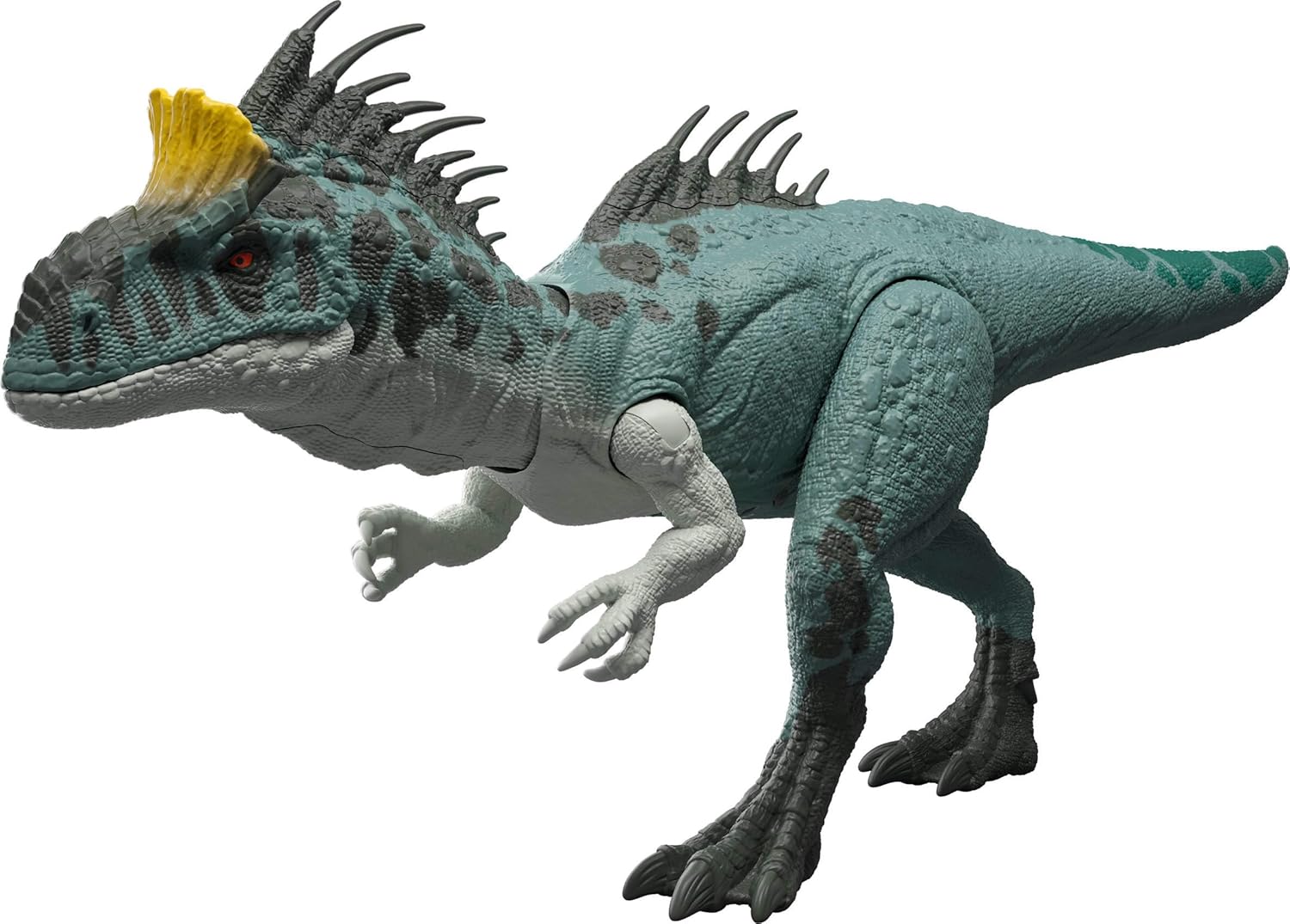 Mattel Jurassic World Wild Roar Crylophosaurus Dinosaur Action Figure Toy, Attack & Lights & Roar Sound, Scan Code for Digital Play, JKL80 - Image 4