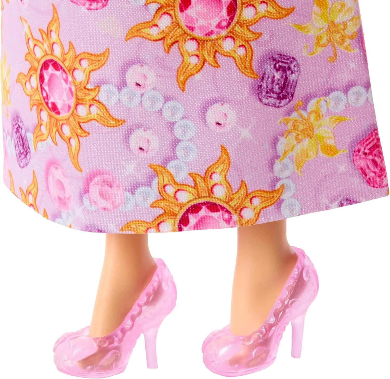 Mattel Disney Princess Rapunzel Fashion Doll & Accessories with 8 Surprises, Including Heart Gem Box, Ring for Child & 9 Play Pieces, Inspired by Movie, JLK28 - Image 4