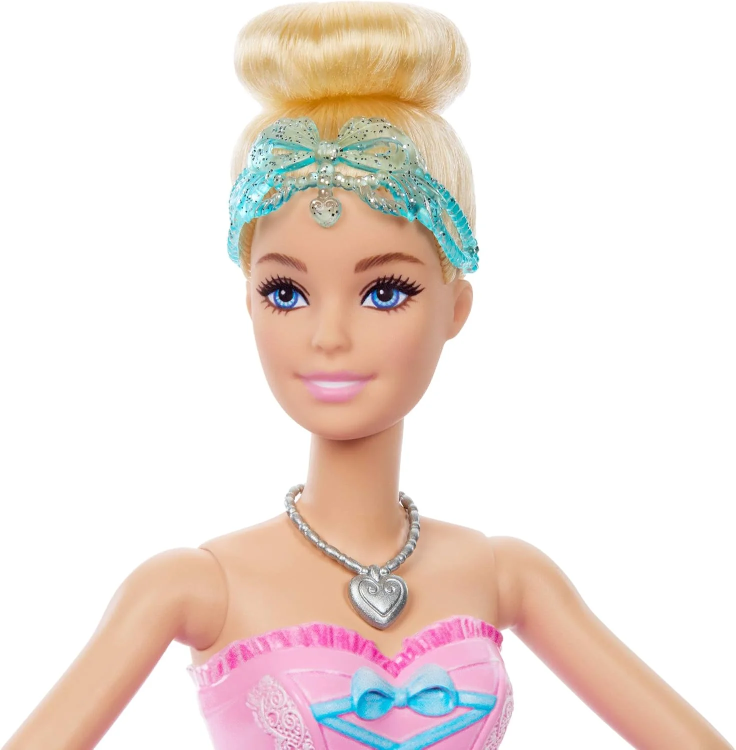 Barbie in the Nutcracker Dolls with Surprise Tutu Transformation Feature, Ombre Tutu, Heart Locket Necklace Accessory & Gift Box, JLW53 - Image 4
