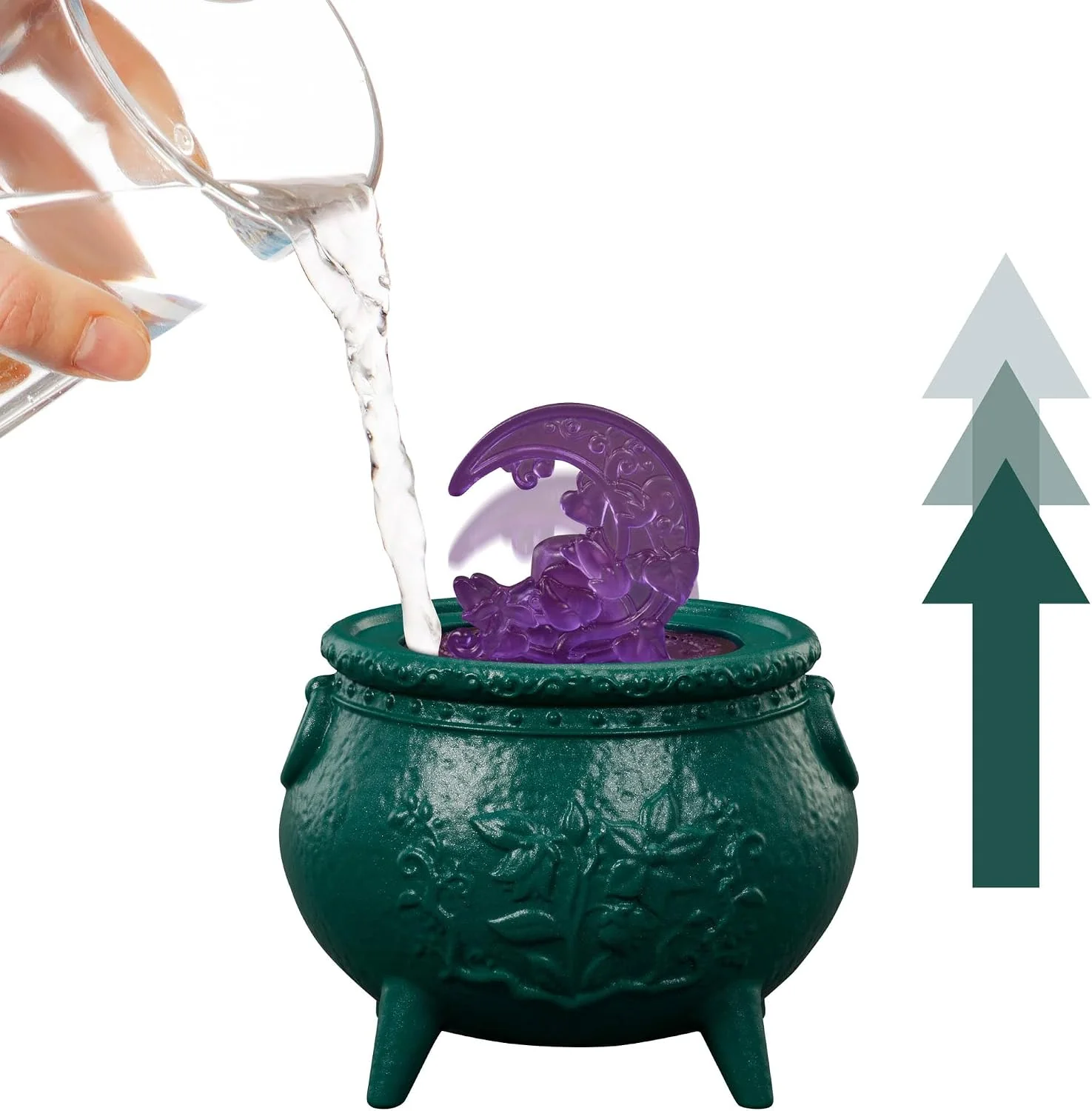 Monster High Doll, Moonspell Magic Willow Thorne The Nature Witch with Hearing Aid, Cauldron Surprise & Accessories like Herb Jar, JMB92 - Image 3