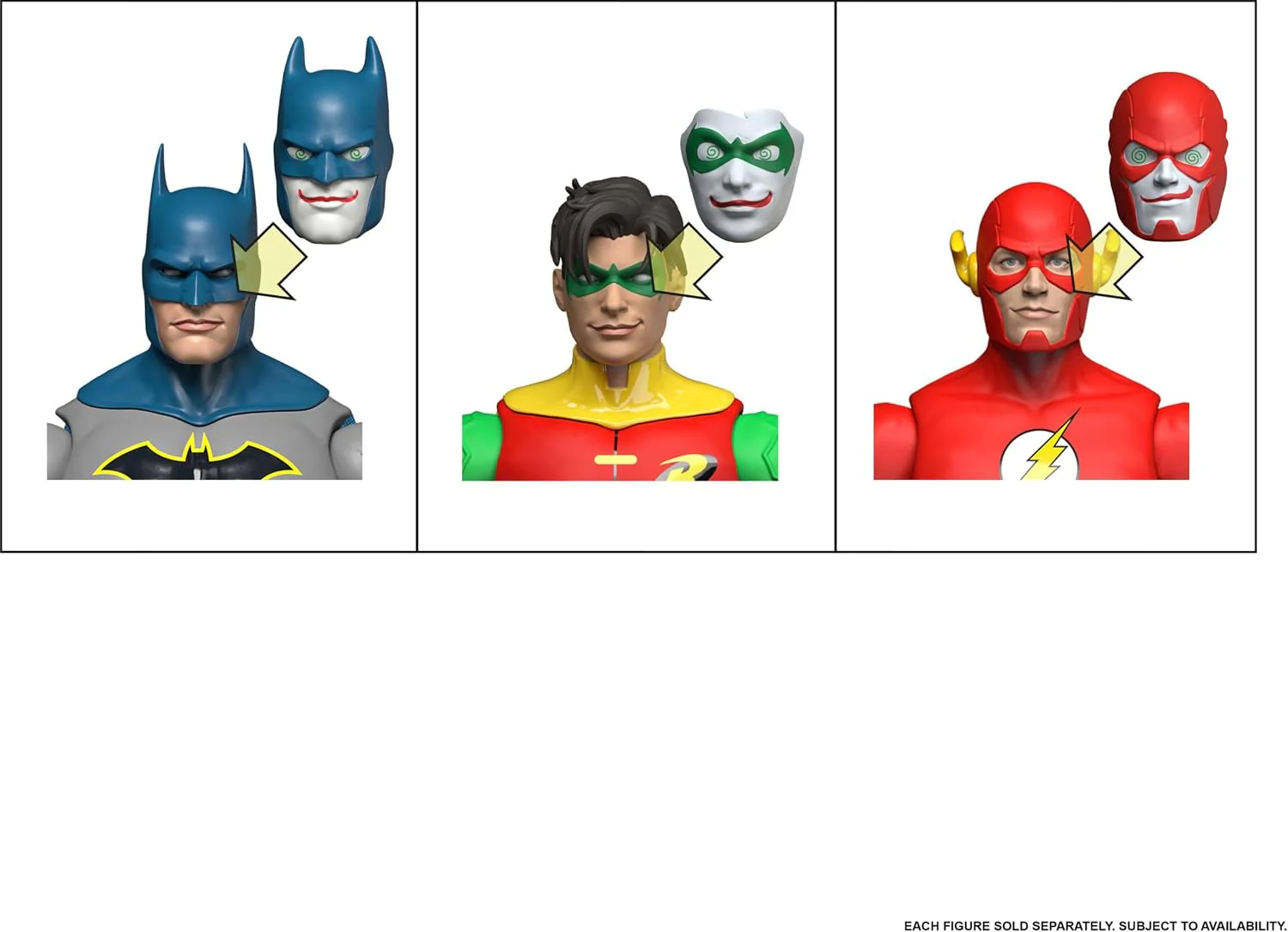 Mattel DC Premier 6.5 Inch Robin Action Figure Series 1, Detailed Super Hero Design 22 Articulations & Fabric Cape, Weapon Stand & Accessories, JMD96 - Image 6
