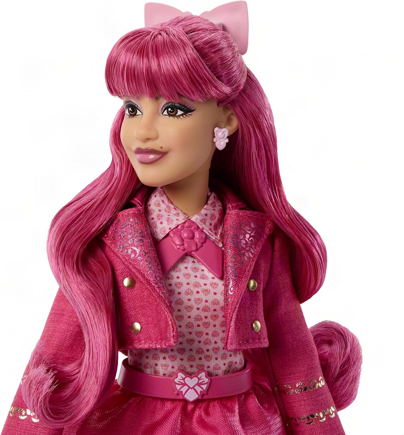 Mattel Disney Descendants: Wicked Wonderland Fashion Doll & Accessory, Pink Sister of Red & Daughter of Queen of Hearts with Movie-Inspired Clothing, JMP47 - Image 2