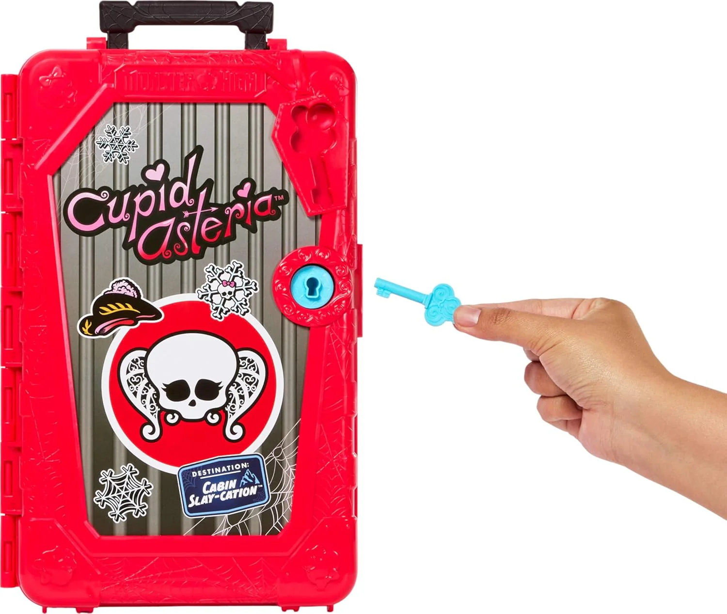 Monster High Skulltimate Secrets Cupid Asteria Doll and Accessories Set, Destination: Cabin Slay-cation with Suitcase and 19+ Surprises like Clothes, JMG66 - Image 5