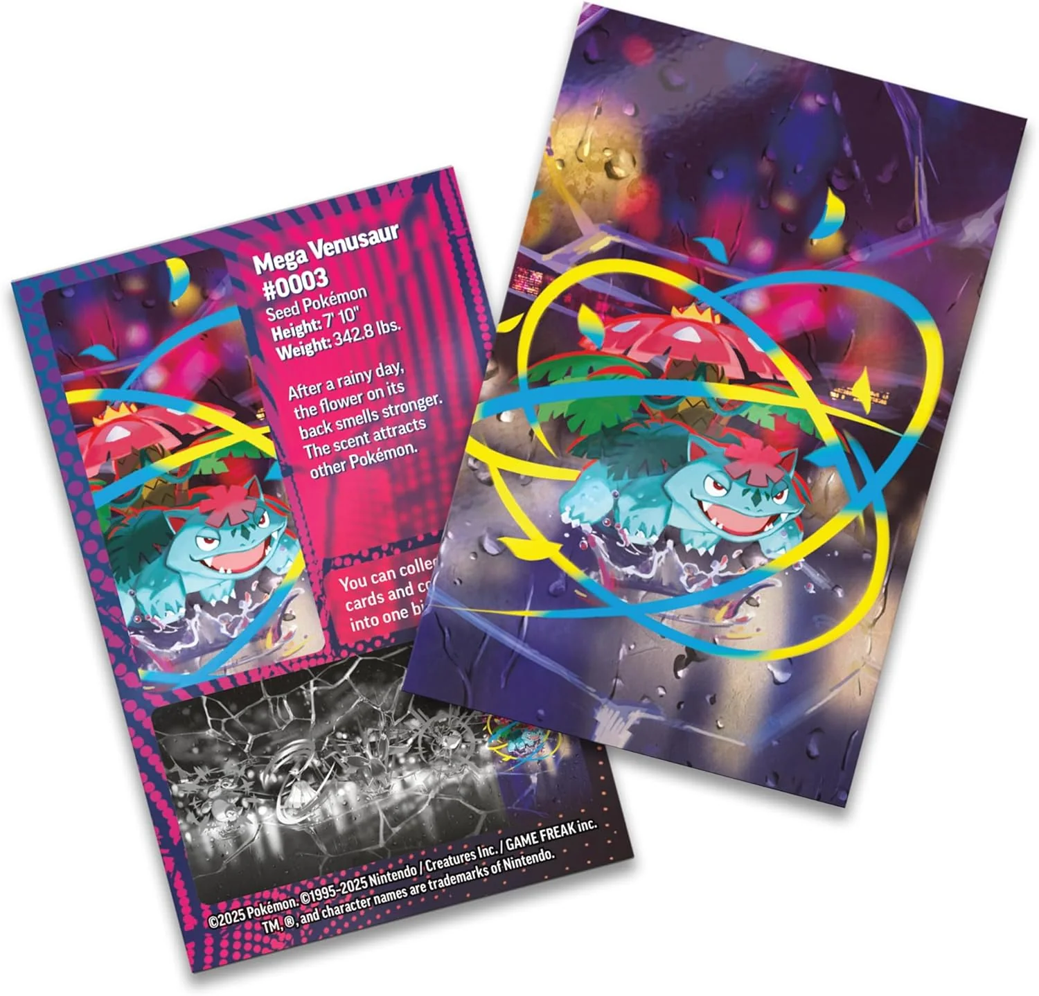 Pokemon TCG -  Scarlet & Violet - Mega Heroes Tin - Bulbasaur - Image 2