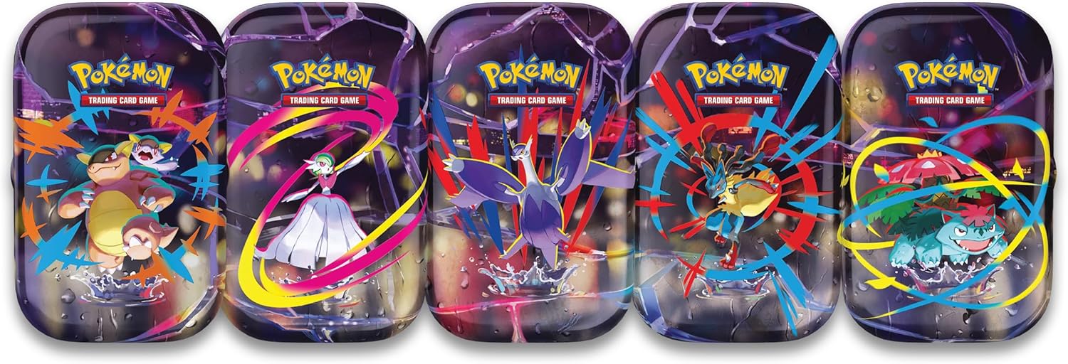 Pokemon TCG -  Scarlet & Violet - Mega Heroes Tin - Bulbasaur - Image 5