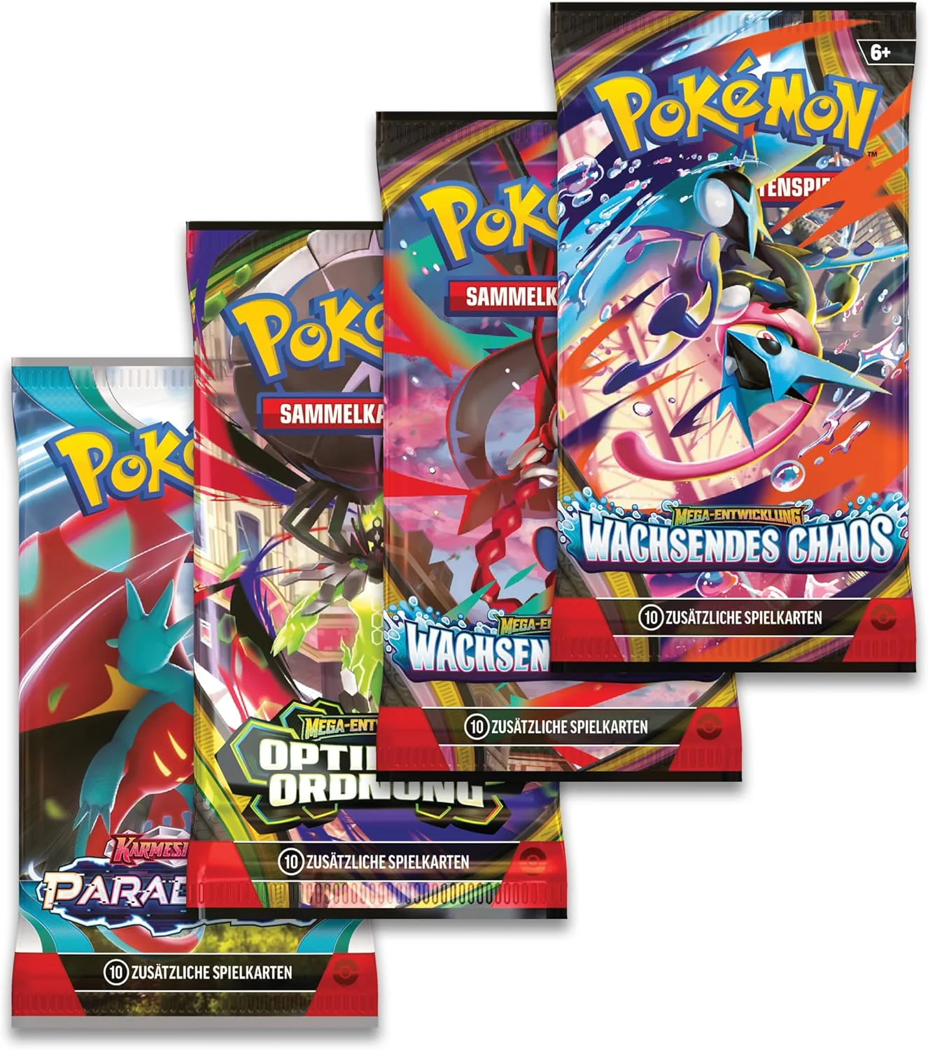 Pokémon Tin Box Mega Pixi ex #129 – Deutsch – Pokémon TCG Box mit 4 Boostern & Promokarte - Image 4
