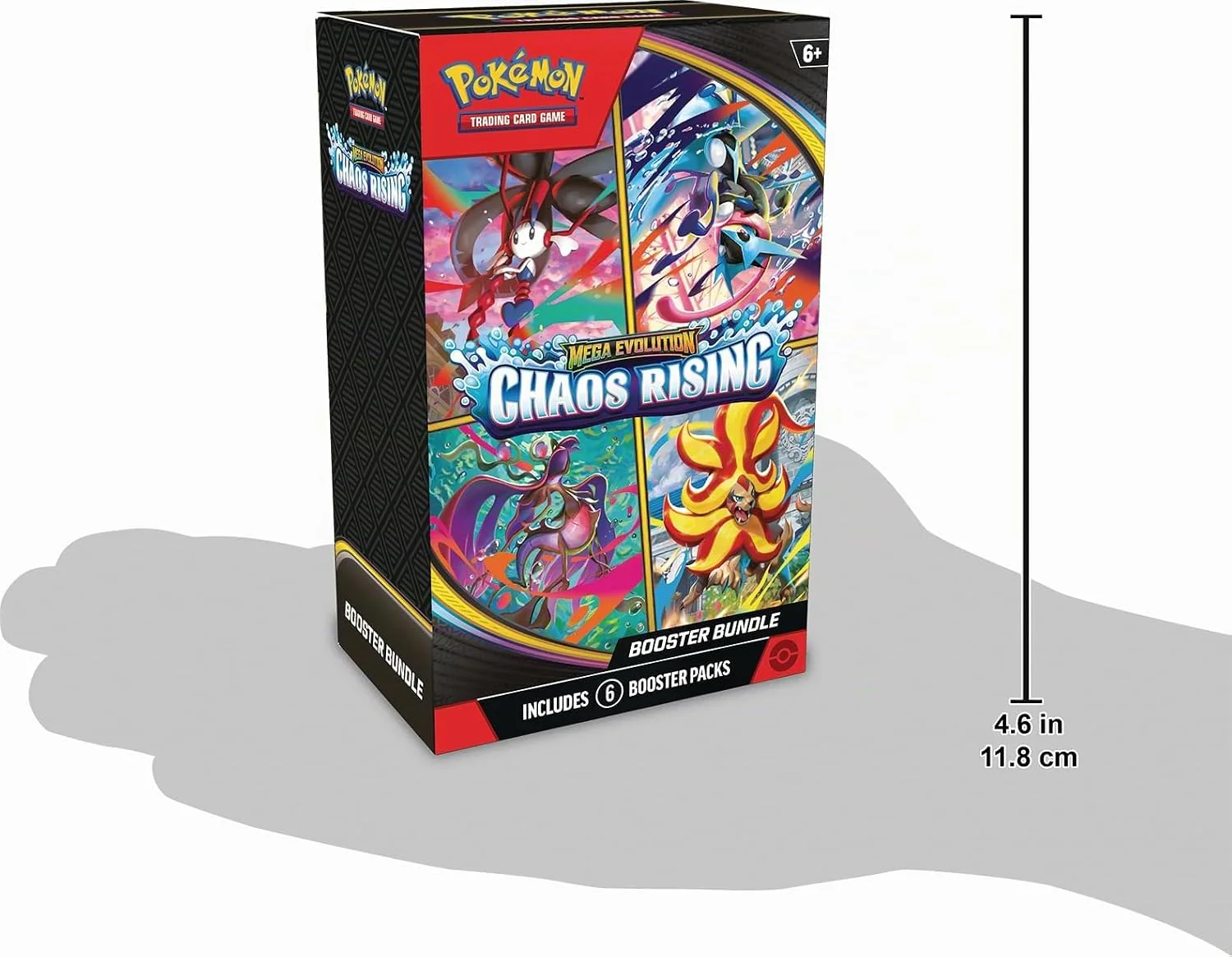 Pokemon TCG - Mega Evolution - Chaos Rising Booster Bundle - Image 2