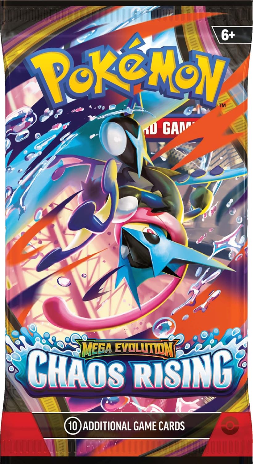 Pokémon TCG: Mega Evolution - Chaos Rising 1 x Booster Pack, ruilkaartspel - Image 8