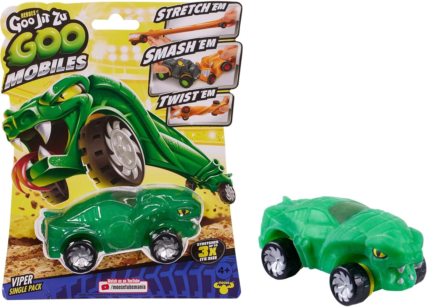 Goo Jit Zu - Goo Mobiles - Viper - Image 3