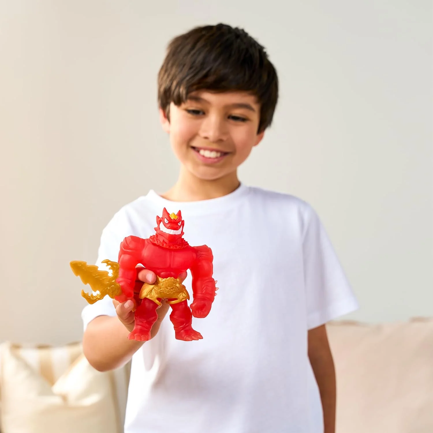 Goo Jitzu, Blazagon, Stretchy Collectible Action Figure, With Unique Goo Filling & Weapon, Tactile Sensory Toy That Stretches Up To 3x Its Size - Image 7