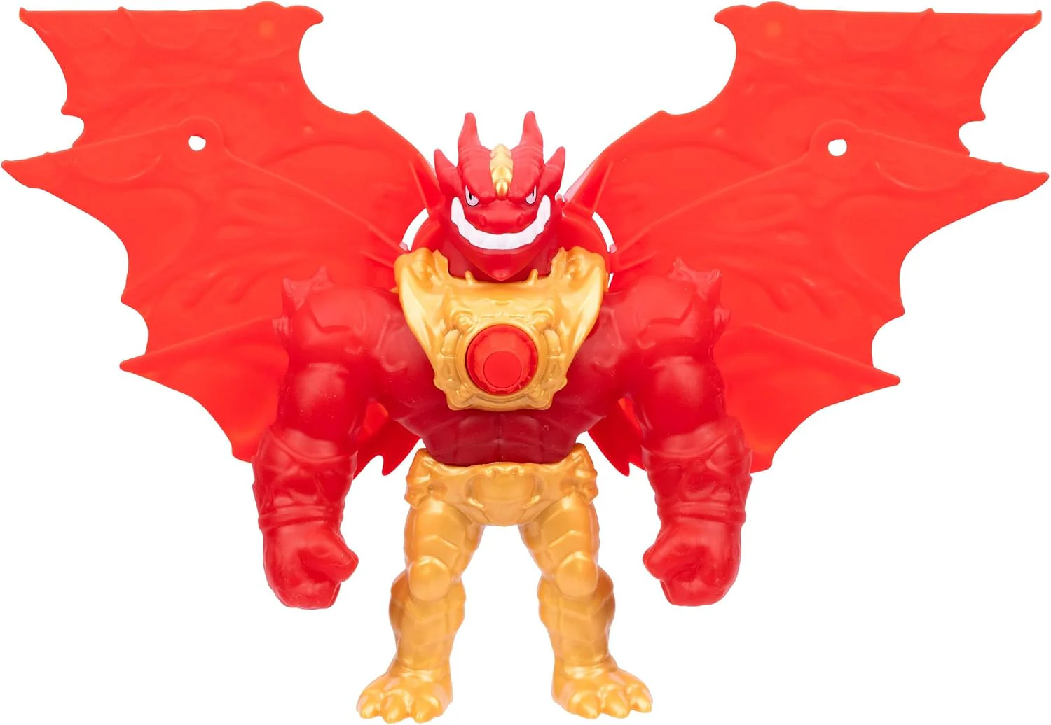 Goo Jitzu Battlewing Blazagon Power-Up Figure – 8.5” Tall, Stretchy Action Figure with Massive Battle Wings, Goo-Activated Power - Image 4