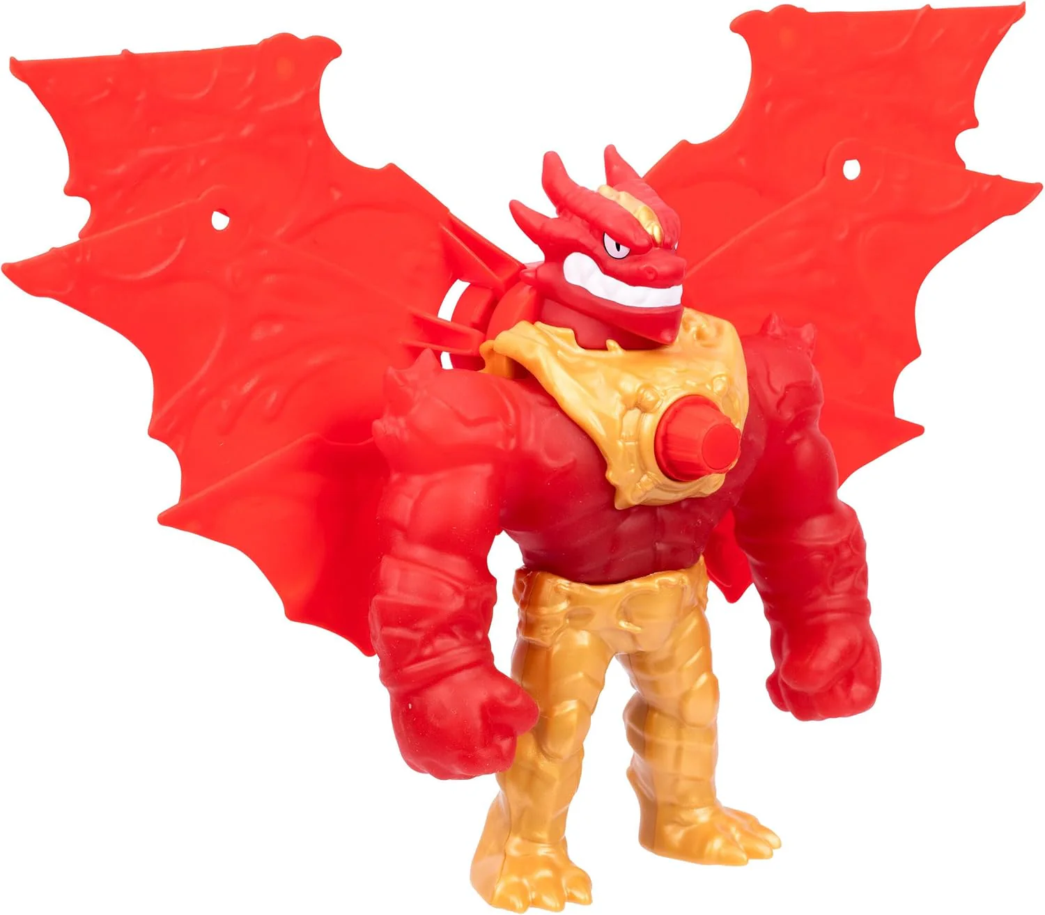 Goo Jitzu Battlewing Blazagon Power-Up Figure – 8.5” Tall, Stretchy Action Figure with Massive Battle Wings, Goo-Activated Power - Image 7