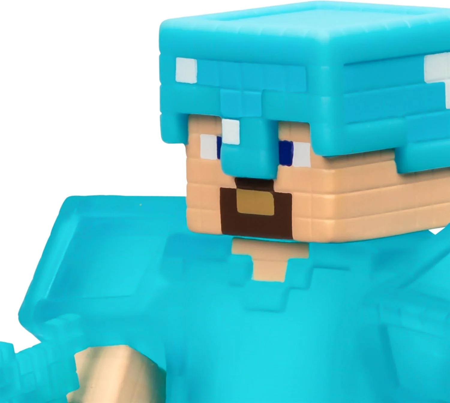 Heroes of Goo Jit Zu Minecraft Actionfigures 3 Pack - Creeper, Steve, Enderman - Stretchy and Bendable toy-figures for Minecraft fans 4+ years. - Image 5