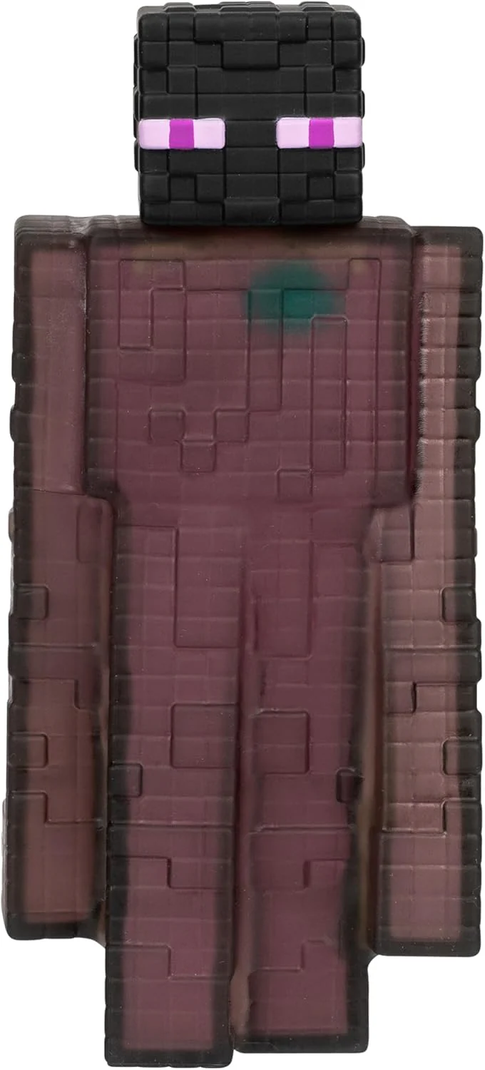 Heroes of Goo Jit Zu Minecraft Actionfigures 3 Pack - Creeper, Steve, Enderman - Stretchy and Bendable toy-figures for Minecraft fans 4+ years. - Image 7