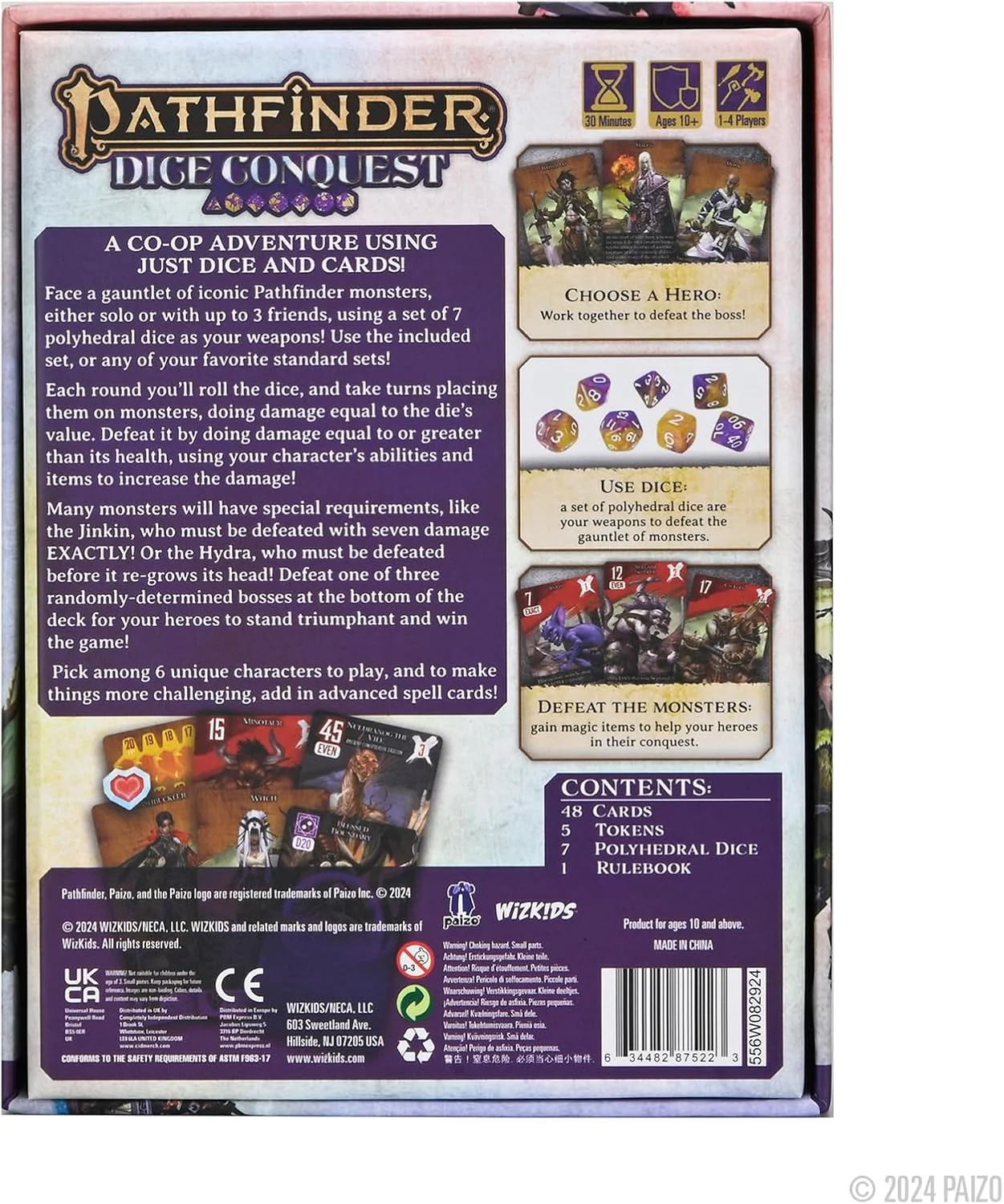 Pathfinder Dice Conquest | Card Game | Solo or Co-op | Dice Rolling - Image 4