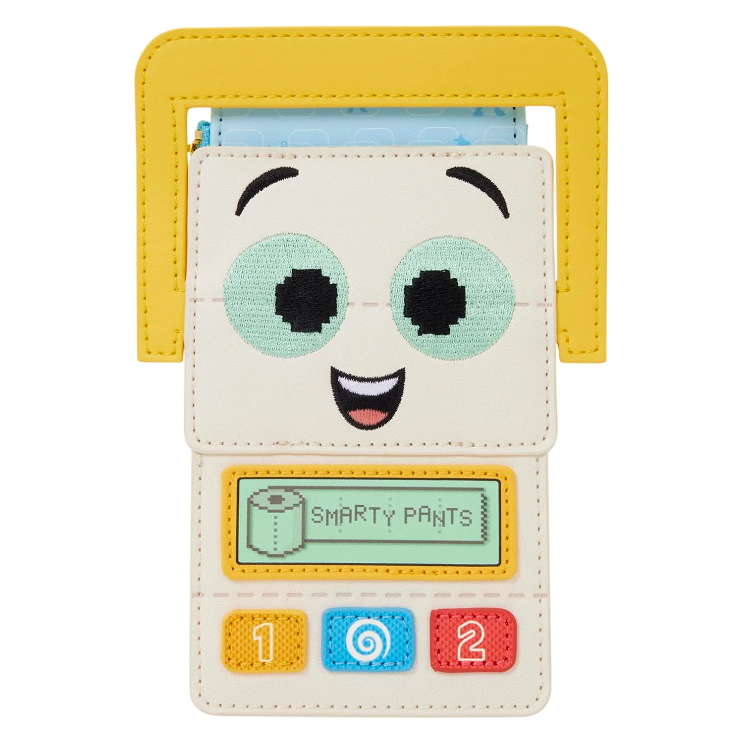 Loungefly Disney: Pixar - Toy Story 5 - Smarty Pants - Bestickter Kartenhalter Smarty Pants - 4 Kartenfächer mit Reißverschlussfach - Geschenk für Kinder und Erwachsene - Geldbörse