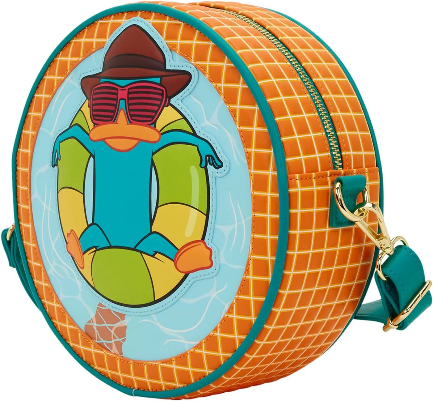 Loungefly Disney: Phineas e Ferb - Perry l'ornitorinco - Tracolla regolabile - Borsa a tracolla - Ideale per bambini e adulti - Borse da collezione - Image 2