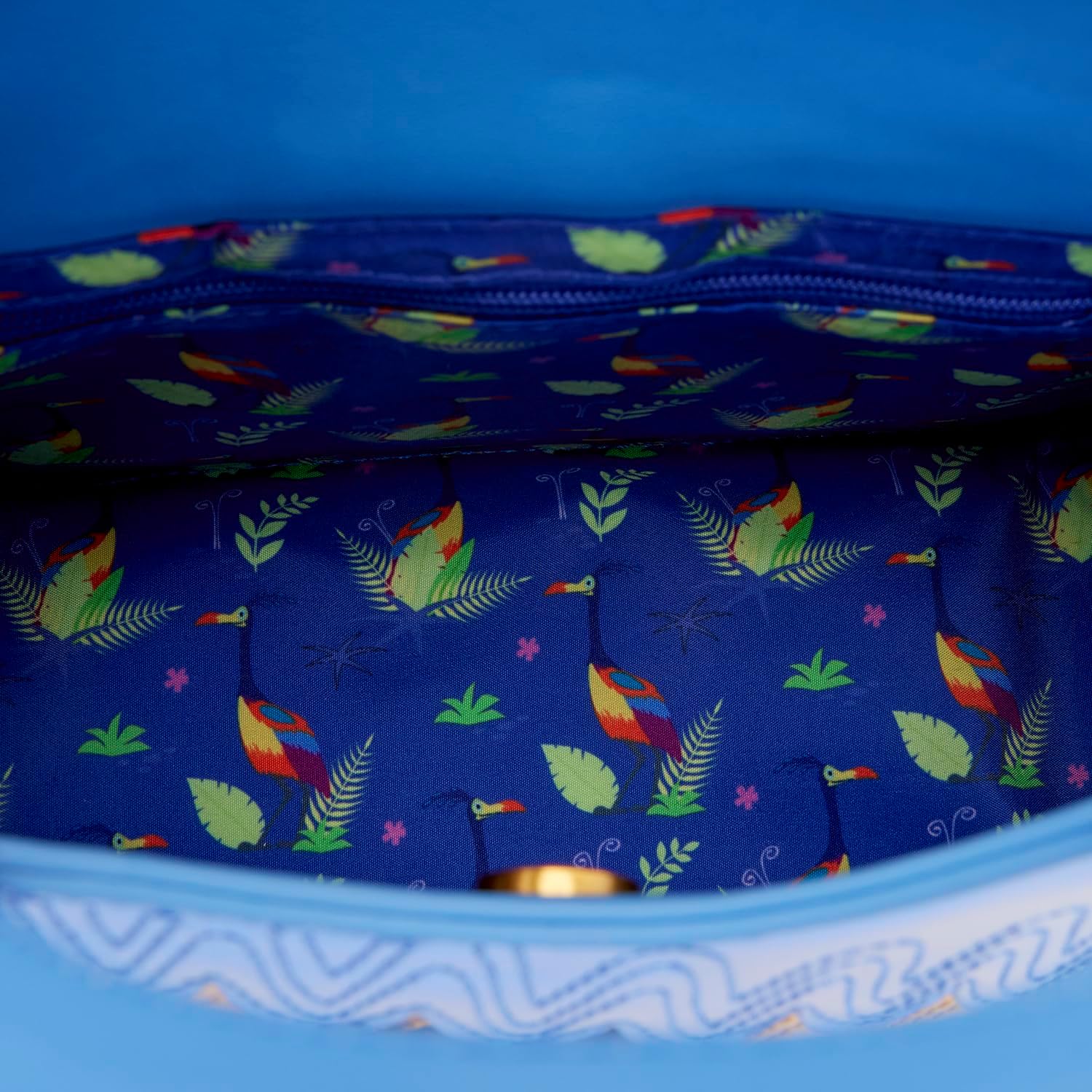 Loungefly Disney: Pixar - Up - Kevin - Borsa a tracolla colorata con ricamo facciale - ideale per bambini e adulti - borse da collezione - Image 2