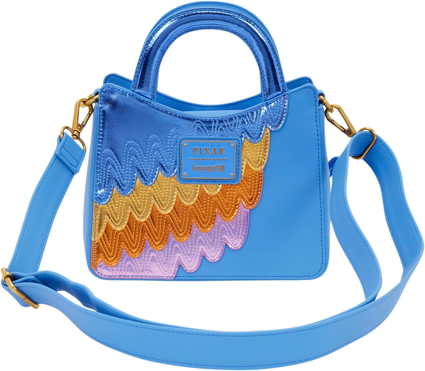 Loungefly Disney: Pixar - Up - Kevin - Borsa a tracolla colorata con ricamo facciale - ideale per bambini e adulti - borse da collezione - Image 4