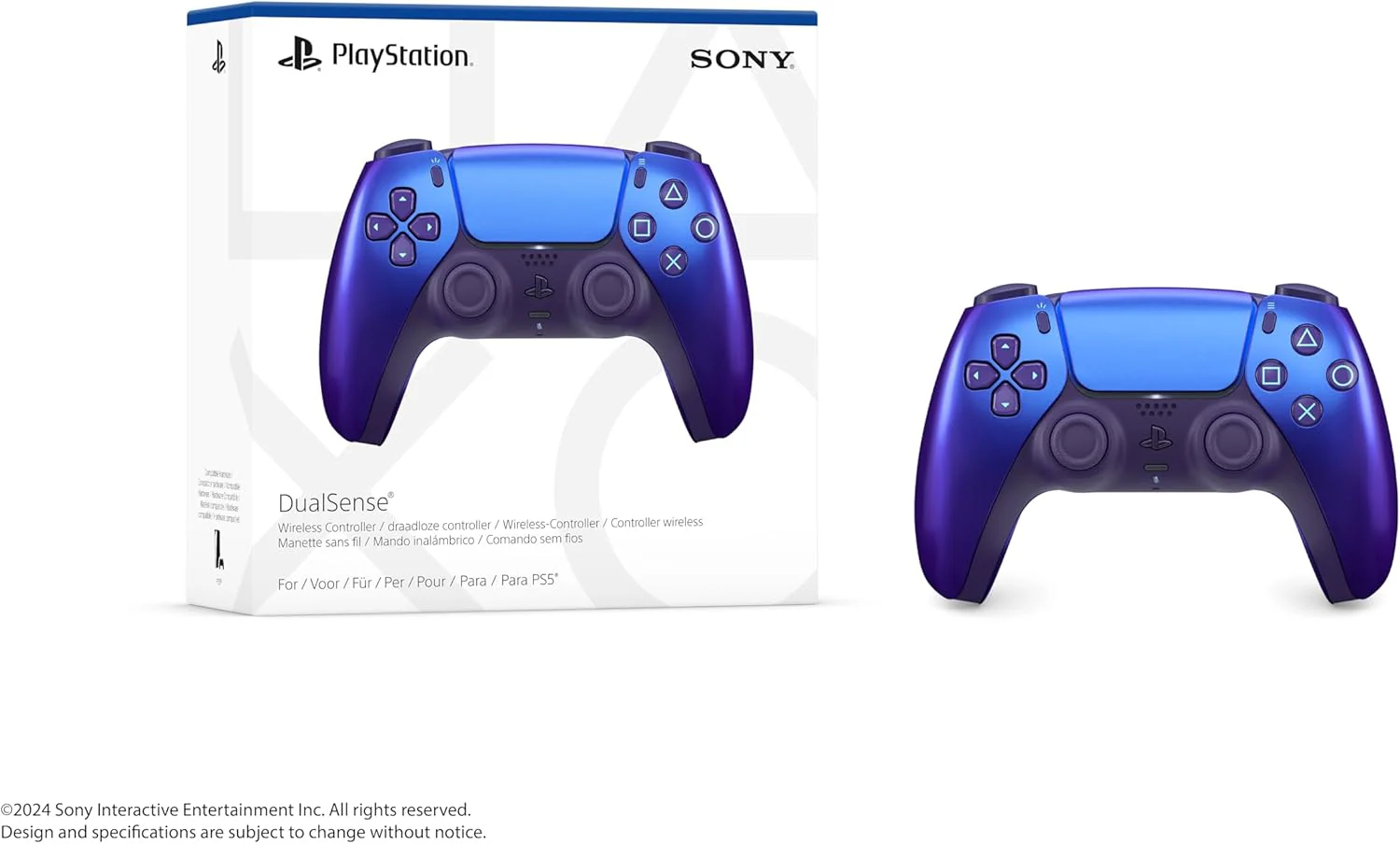 PlayStation Sony DualSense Wireless Controller Chroma Indigo 5 - Image 4