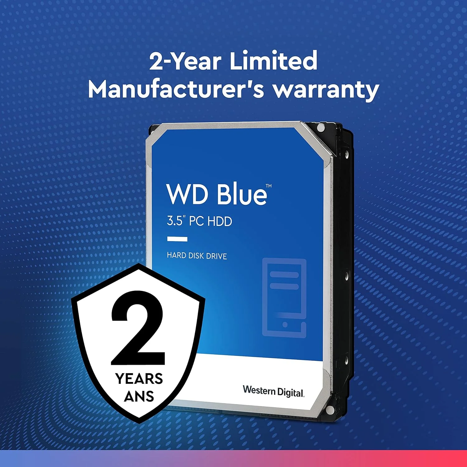 Western Digital WD Blue 6To SATA 3.5p PC 6 Gb/s HDD - Image 4