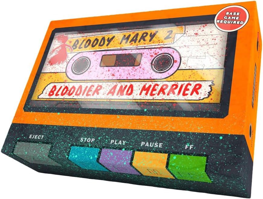 Bloody Mary 2: Bloodier and Merrier, Psycho Killer Game Expansion Pack, Base Game Required, Brown - Image 2