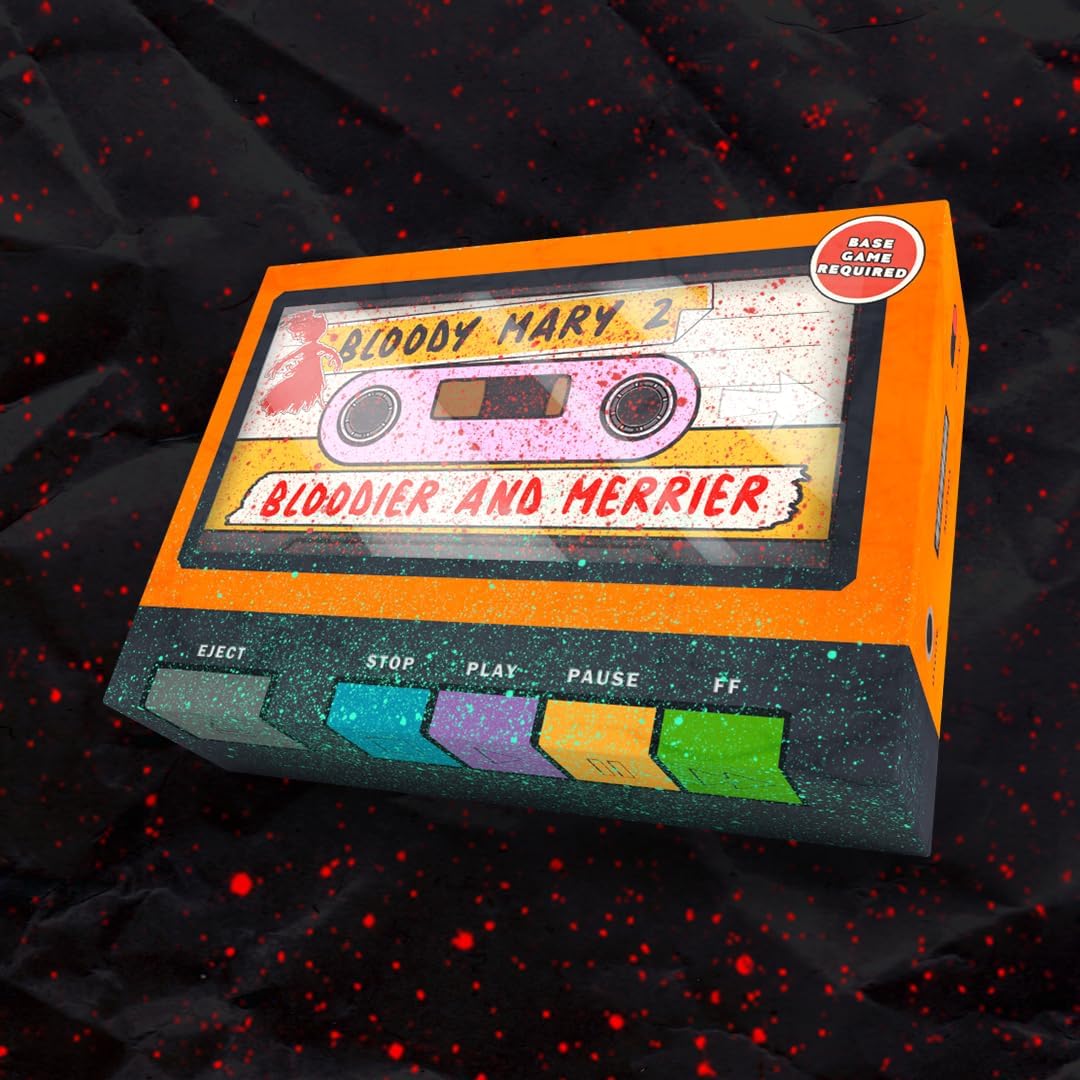 Bloody Mary 2: Bloodier and Merrier, Psycho Killer Game Expansion Pack, Base Game Required, Brown - Image 3