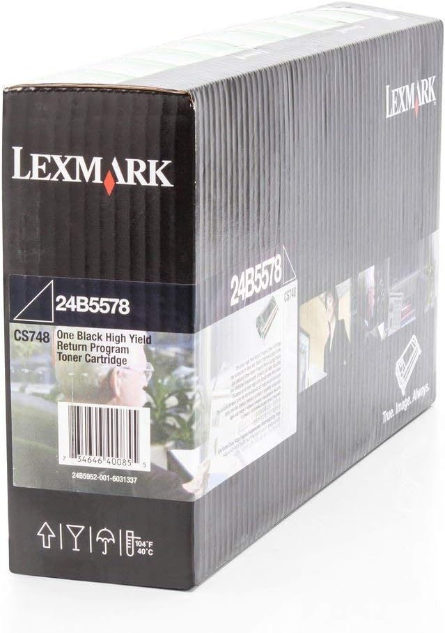 Lexmark 24B5578 cartucho de tóner Original Negro 1 pieza(s) - Tóner para impresoras láser (12000 páginas, Negro, 1 pieza(s - Image 2