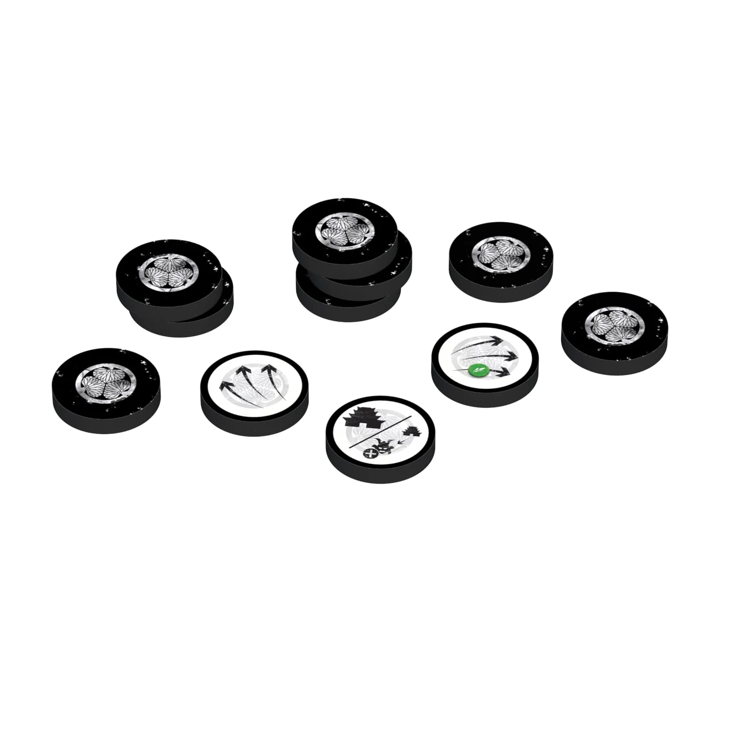 Small Samurai Empires - Tokugawa Deluxe Tokens