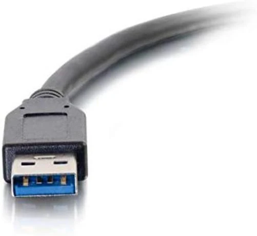 C2G 1.8M (6ft) USB-C® to USB-A SuperSpeed USB 3.2 GEN 1. 5Gbps Data Transfer and 3A, 60 Watt Charging Cable - Male to Male - Black - Image 3