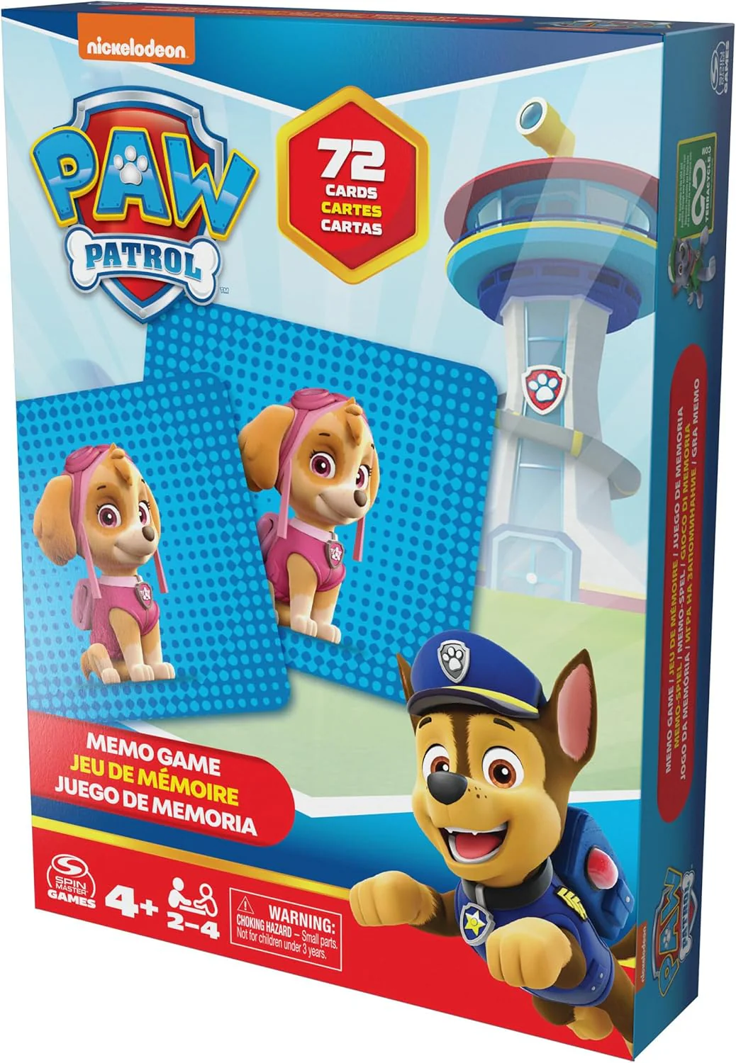 Paw Patrol Memory Game for Spin Master Games, Paw Patrol Toy, Chase, Stella, Marcus, Ruben Card Games to Remember, for Children from 4 Years - Image 6