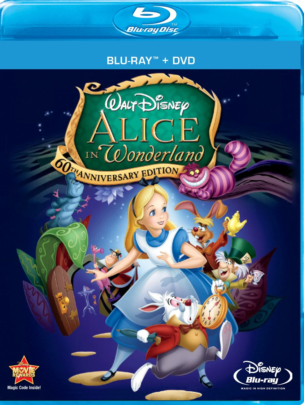 Alice In Wonderland (Two-Disc 60th Anniversary Blu-ray/DVD Combo - Image 2