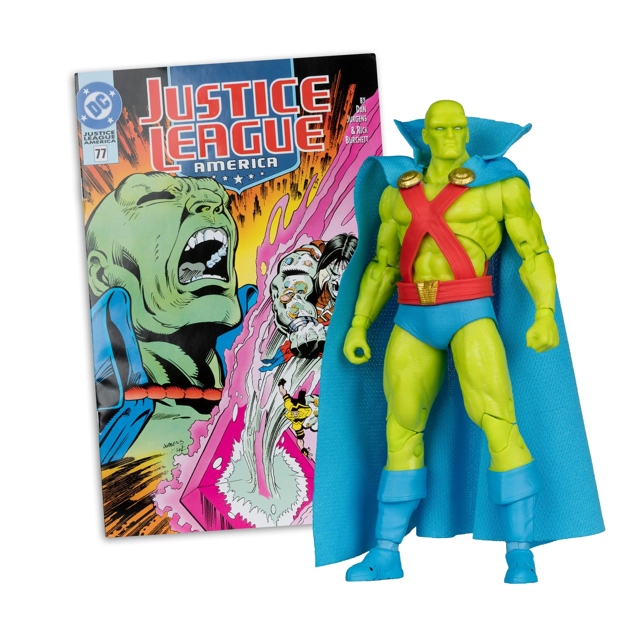 DC Direct Page Punchers Action Figure Martian Manhunter (Justice League #77), 18 cm