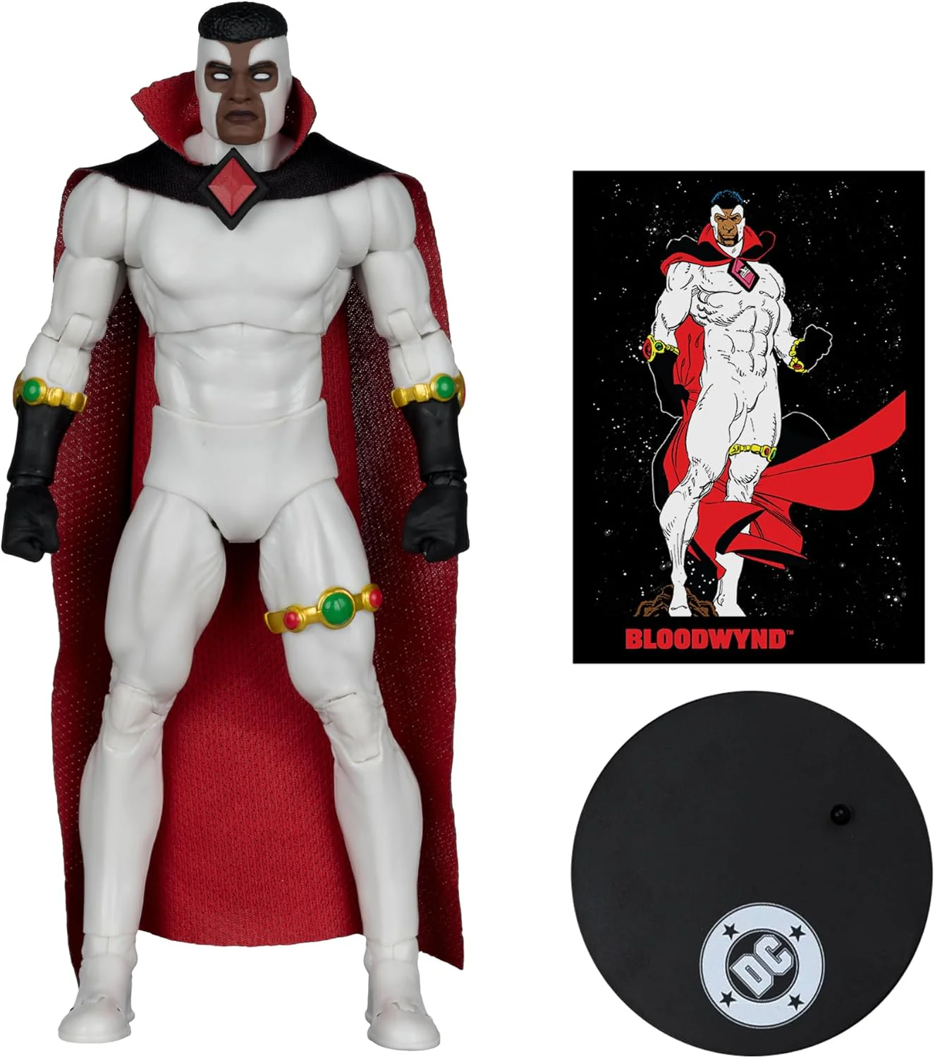 DC Direct Page Punchers Action Figure Bloodwynd (Justice League #77) (Red Platinum Edition) 18 cm - Image 2