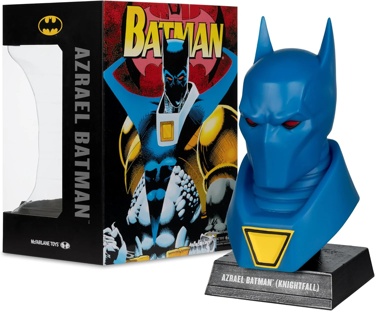 McFarlane - DC Direct - Replica Prop WV6 18cm - Büste Azrael Batman im Maßstab 1:3 - Batman: Knightfall (Chase - Image 3