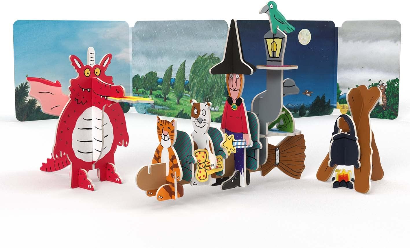 PLAYPRESS Room on the Broom Pop-out Playset - Image 5