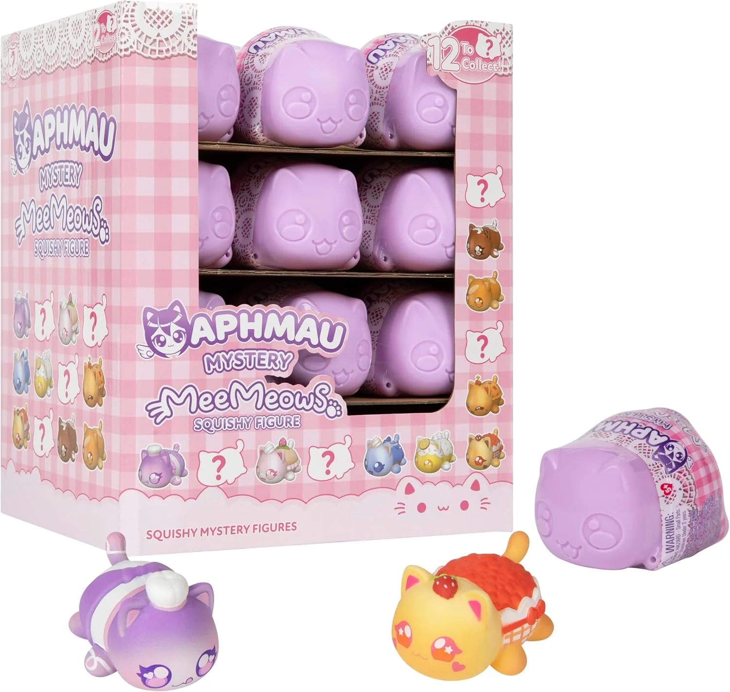 Aphmau MeeMeows Bakery Series Squishy Mystery Figure – Collectible Cat Blind Box Toy with 8 Bakery Styles to Find, STYLES MAY VARY - Image 2