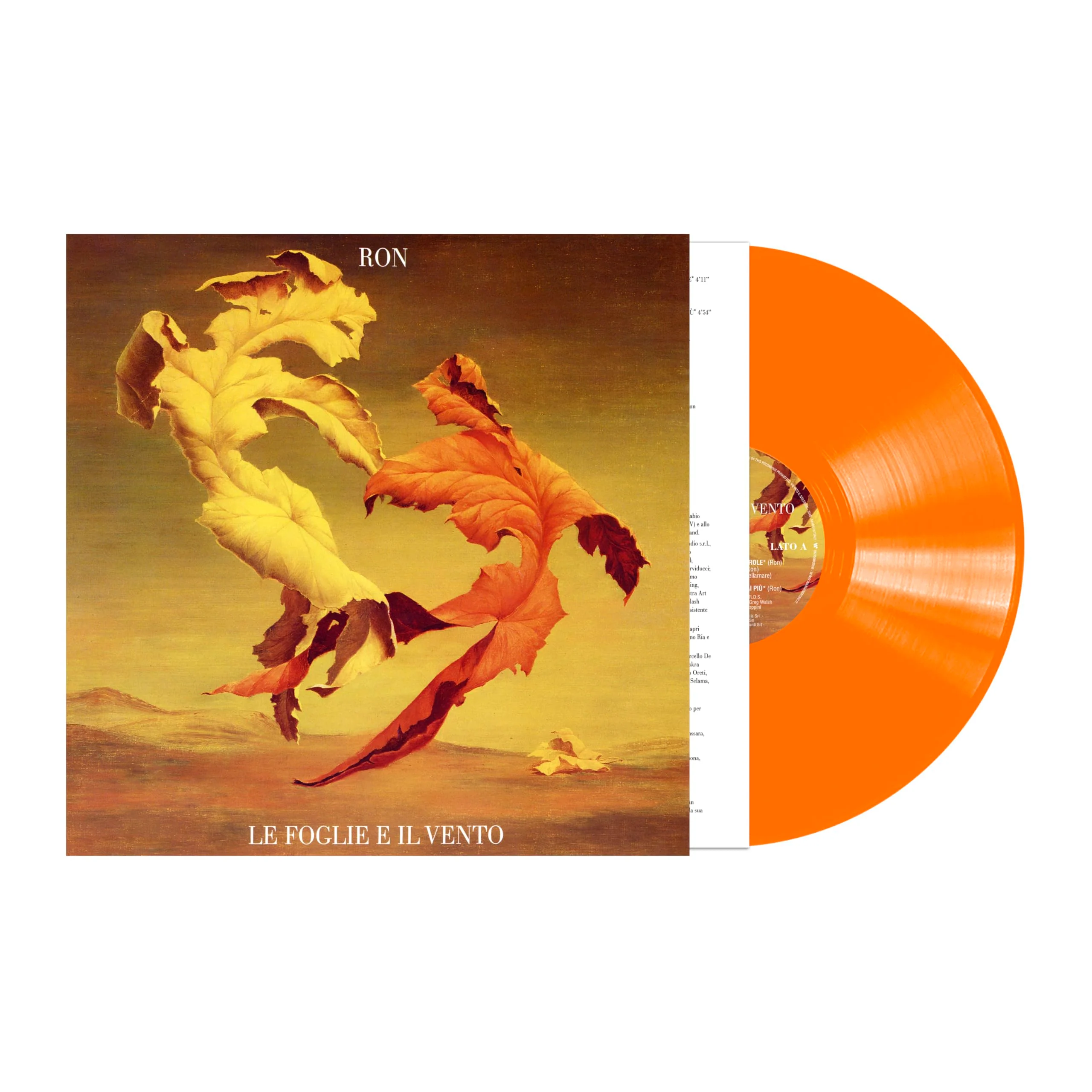 Le Foglie E Il Vento Vinile Arancione Limitato