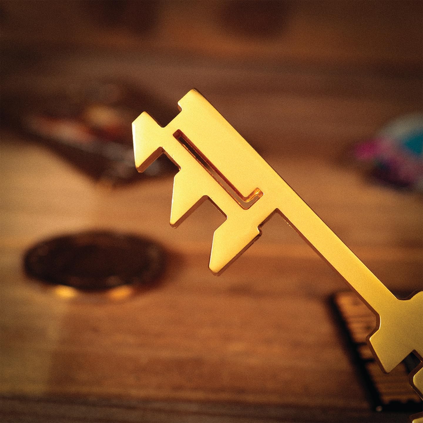 FaNaTtik Borderlands Limited Edition Gold Key Replica - 24k vergoldetes Metall-Sammlerstück, einzeln nummeriert, offizielles Lizenzprodukt, 100 x 35 x 6 mm - Image 2